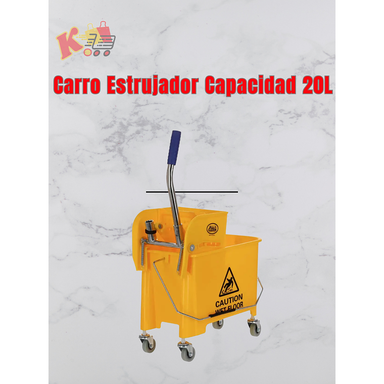 TK - 000032 - Carro Estrujador Capacidad 20L 1