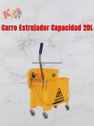 TK - 000032 - Carro Estrujador Capacidad 20L