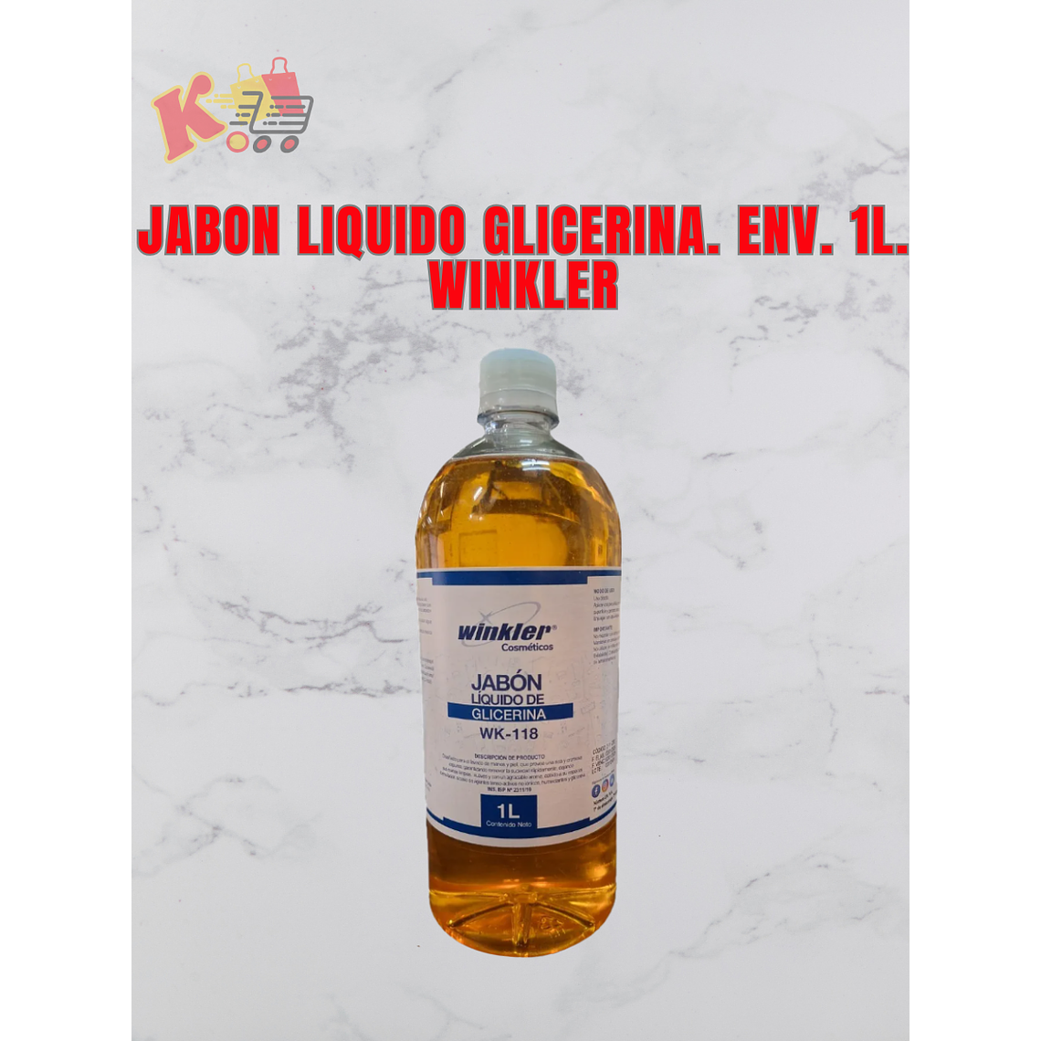 TK - 000038 - Jabón Líquido Glicerina  ENV. 1L. WINKLER 1