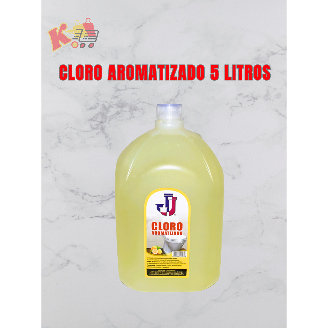 TK - 000039 - Cloro Aromatizado 5 Litros 1