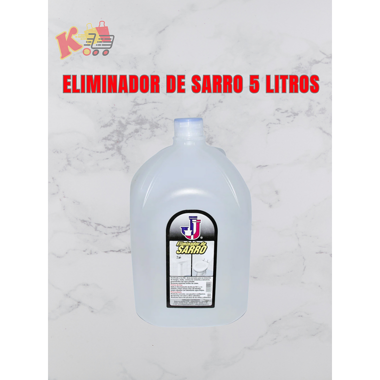 TK - 000042 Eliminador de Sarro 5 Litros - Detergentes JJ 1