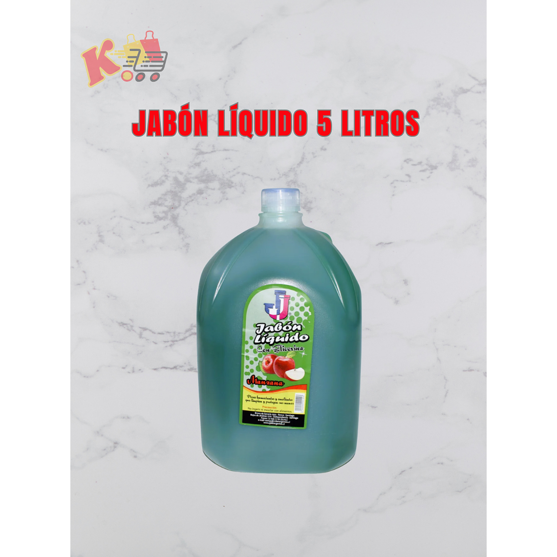 TK - 000044 - Jabón Líquido 5 Litros Detergentes JJ 1