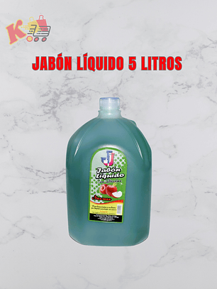 TK - 000044 - Jabón Líquido 5 Litros Detergentes JJ