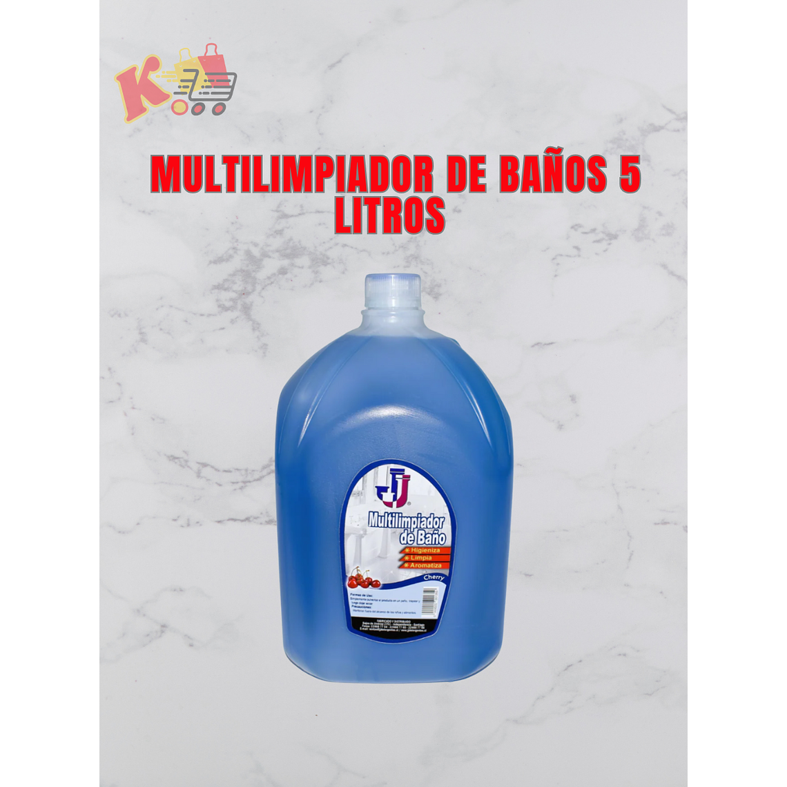 TK - 000045 - Limpador de Baños 5 Litros - Detergentes JJ 1