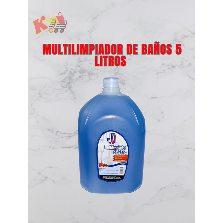TK - 000045 - Limpador de Baños 5 Litros - Detergentes JJ 1