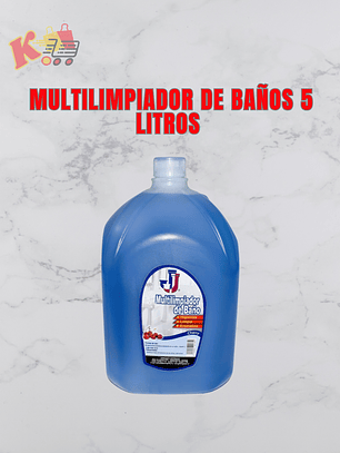 TK - 000045 - Limpador de Baños 5 Litros - Detergentes JJ
