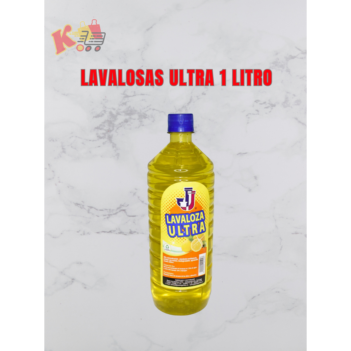 TK - 000049 - Lavalozas Ultra 1 Litro Detergentes JJ 1