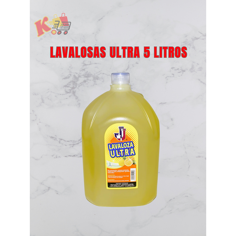TK - 000050 Lavalozas Ultra 5 Litros - Dtergentes JJ 1