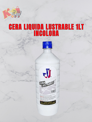 TK - 000060 Cera Líquida Lustrable Incolora 1 Litro - Detergentes JJ