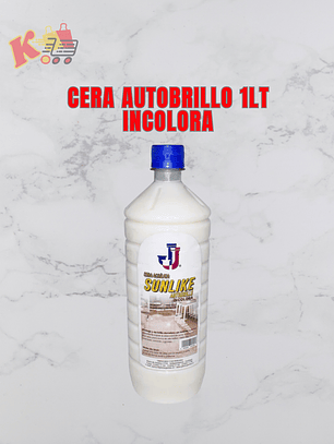 TK - 000062 - Cera Autobrillo Incolora 1 Litro - Detergentes JJ