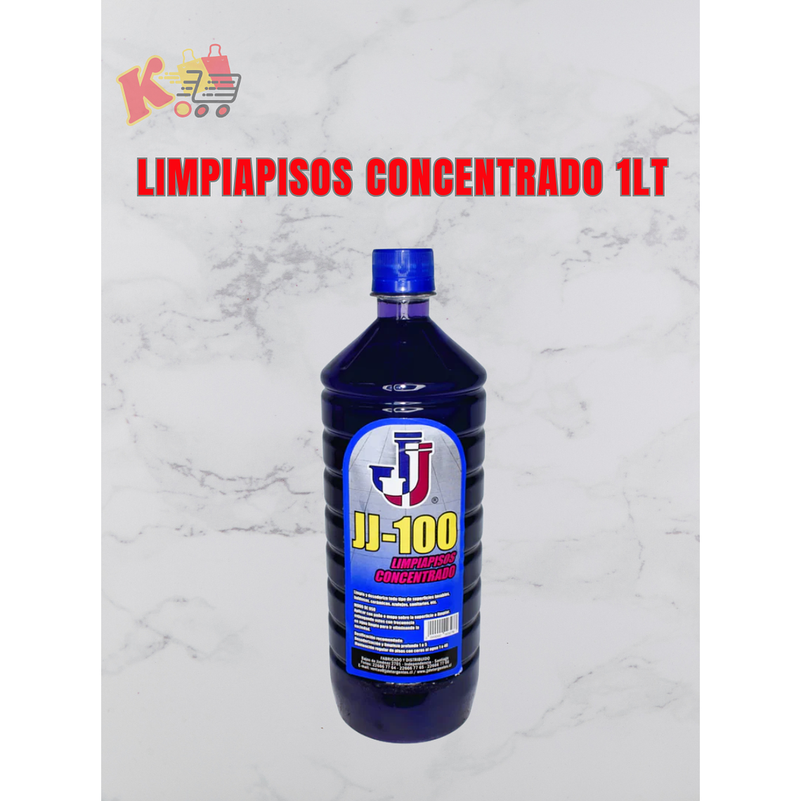 TK - 000064 Limpia Pisos Concentrado 1 Litro - Detergente JJ 1