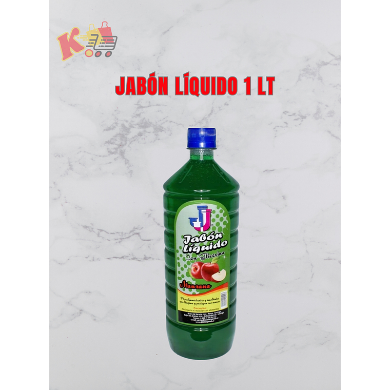 TK - 000069 - Jabón Líquido 1 Litro - Detergente JJ 1