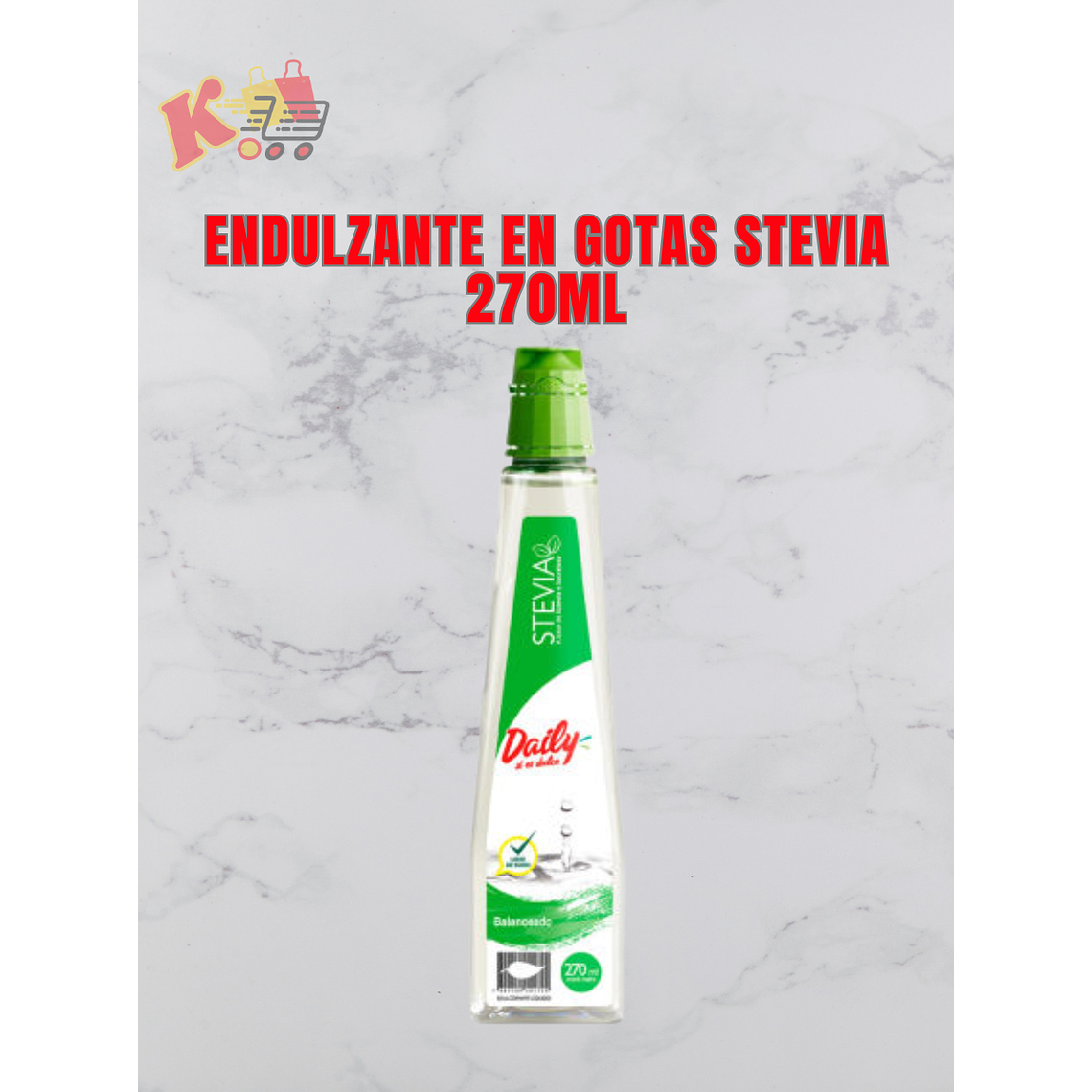 TK - 000073 Endulzante en Gotas Stevia 270ml 1