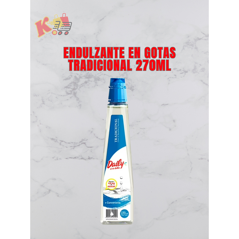 TK - 000074 Endulzante en Gotas TRADICIONAL 270ml 1