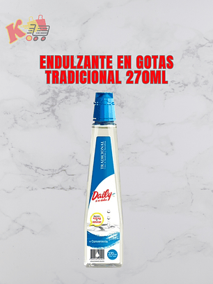 TK - 000074 Endulzante en Gotas TRADICIONAL 270ml