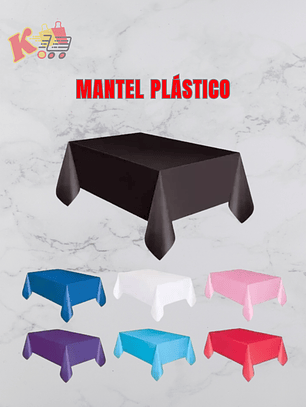 TK - 000075 - Mantel Plástico para mesas
