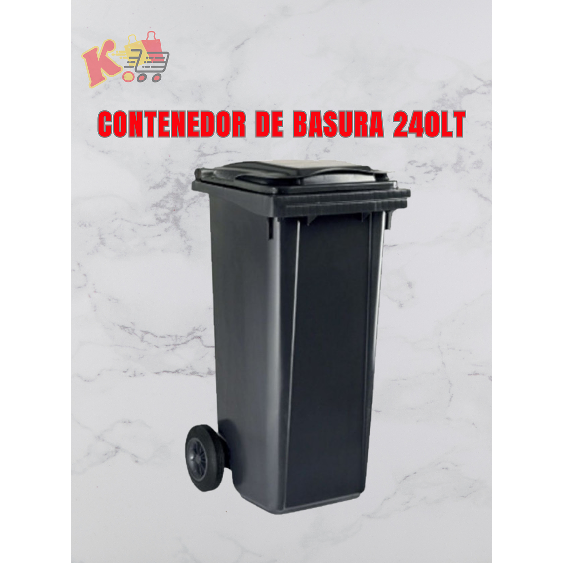 TK - 000077 Contenedor de Basura Industrial 240 Litros 1