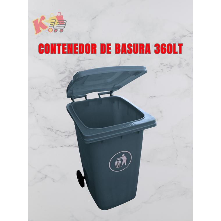 TK - 000078 Contenedor de Basura Industrial 360 Litros 1