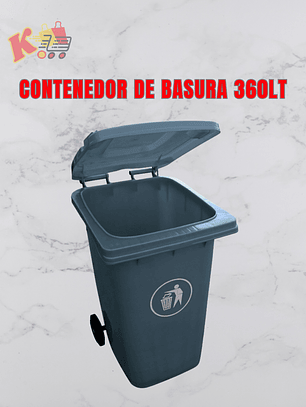 TK - 000078 Contenedor de Basura Industrial 360 Litros