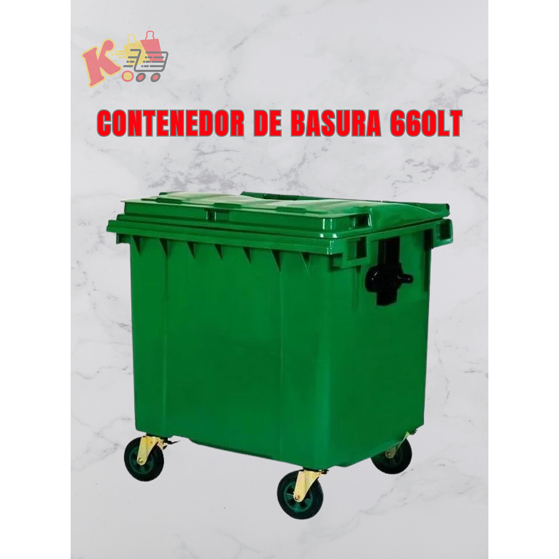 TK - 000079 Contenedor de Basura Industrial 660 Litros 1