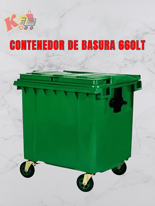 TK - 000079 Contenedor de Basura Industrial 660 Litros