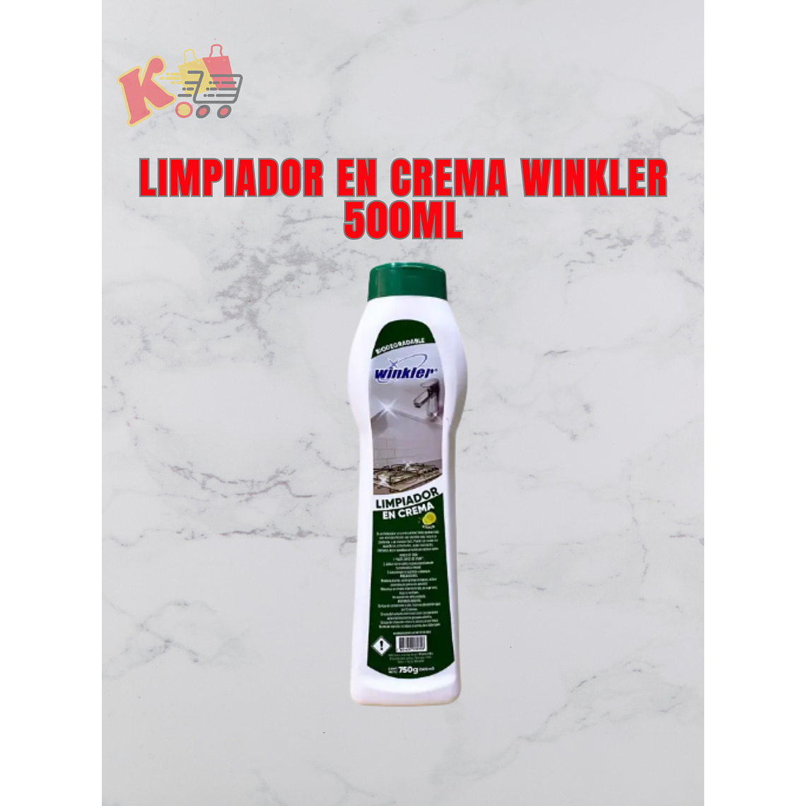 TK - 000082 - Limpiador en crema 500ml - Winkler 1