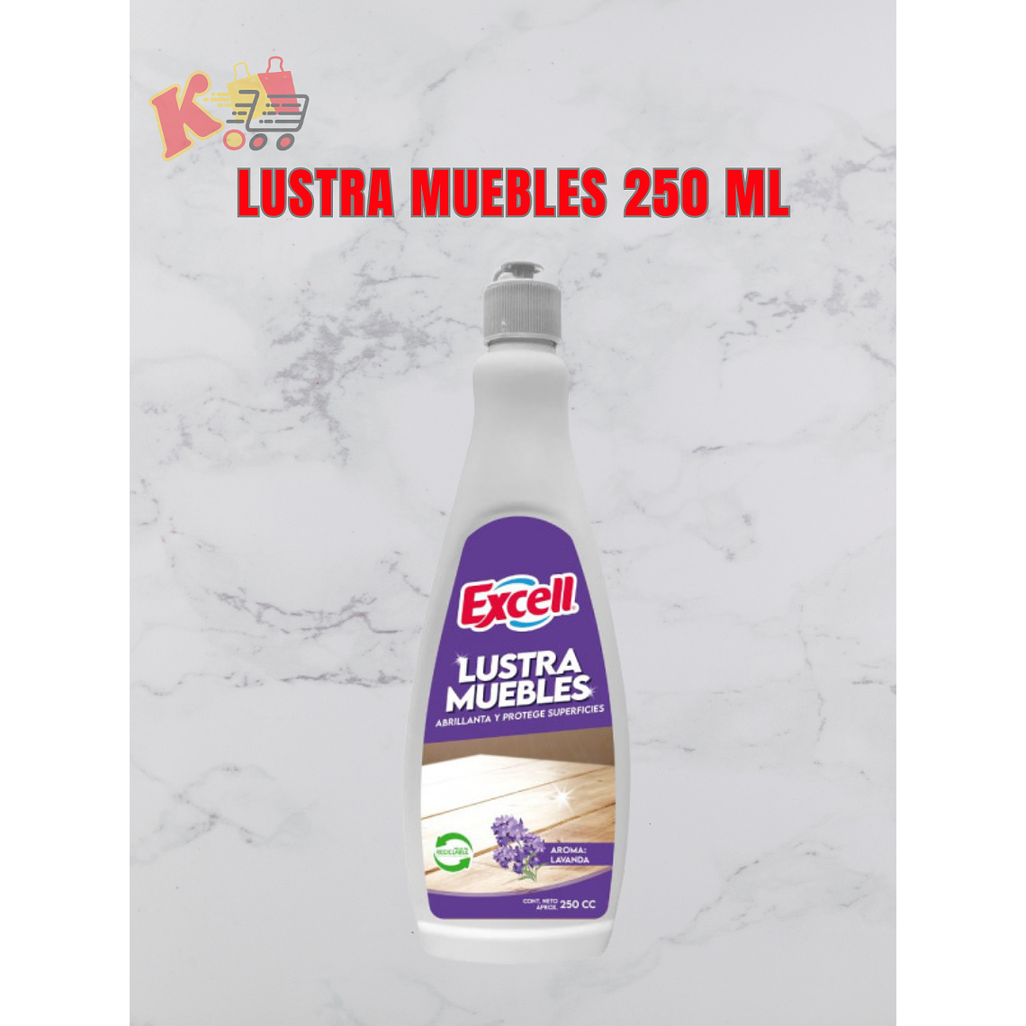 TK - 000090 -  LUSTRA MUEBLES 250 ML 1
