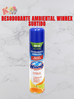 TK - 000089 -  DESODORANTE AMBIENTAL WINNEX SURTIDO
