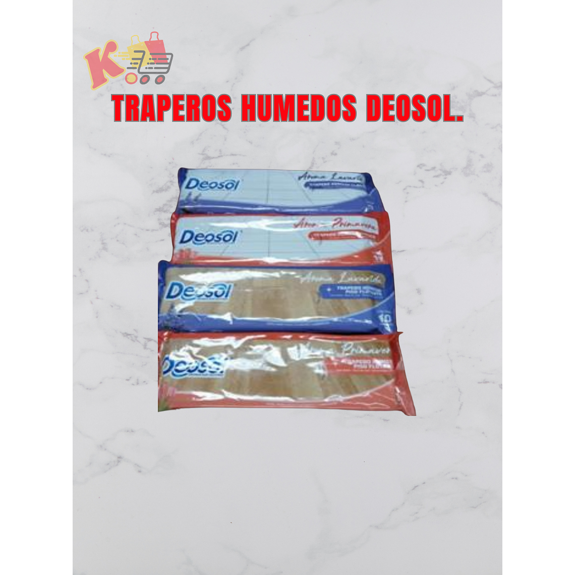 Traperos Humedos Deosol (Paquete10 Unidades) 1