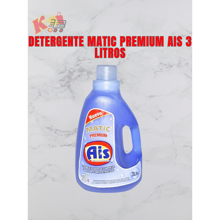Detergente Matic Premium AIS 3 LITROS 1