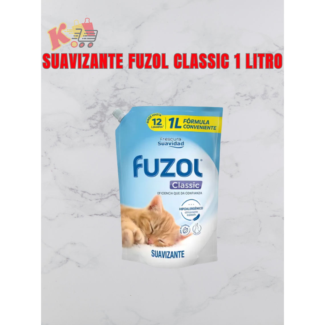 Suavizante Fuzol Classic 1 Litro 1