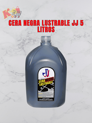 Cera Negra Lustrable JJ 5 LITROS