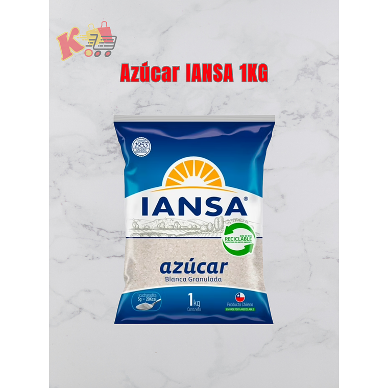 Azúcar IANSA 1 KG 1