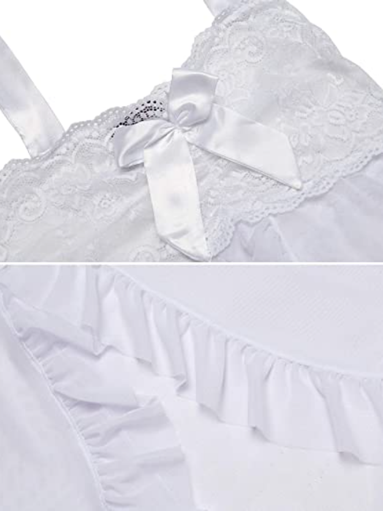 Babydoll Blanco Medianoche 5