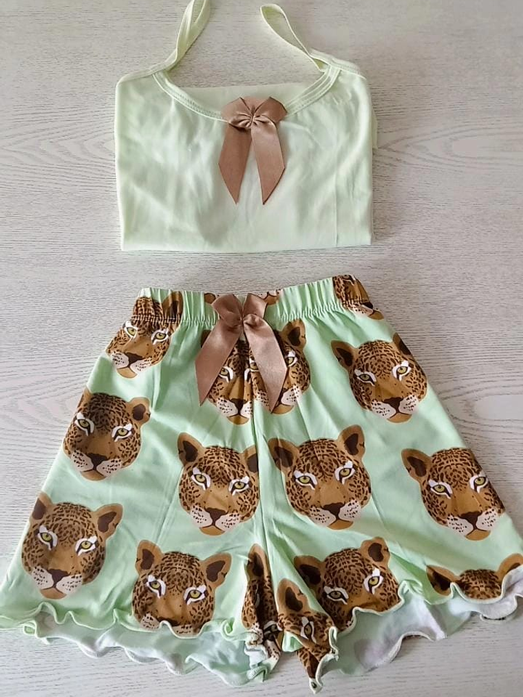 Pijama Short tigre 3