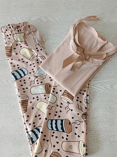 Pijama Pantalón Latte