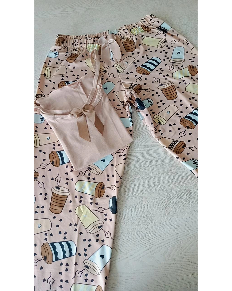 Pijama Pantalón Latte