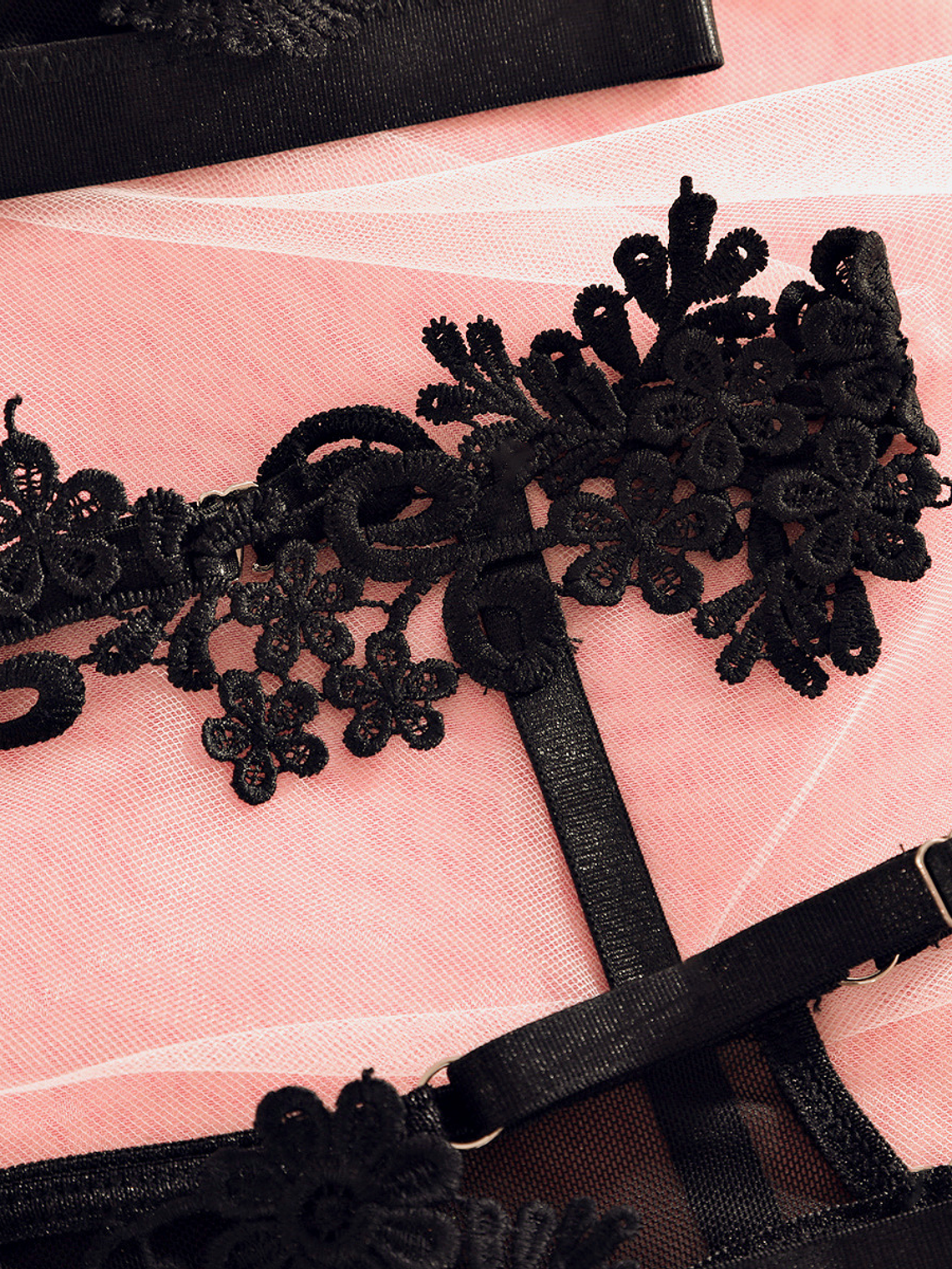 Set liguero Black Rose  2