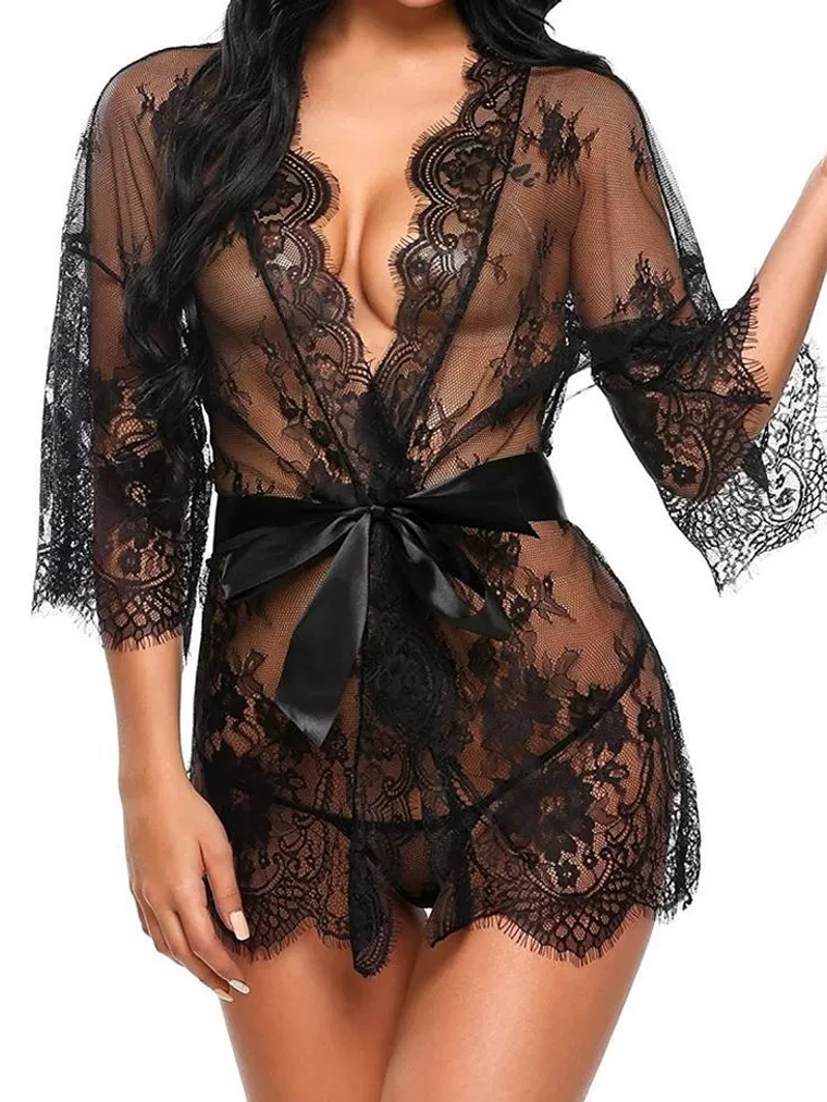 Kimono Black - Avidlove 1