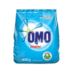 Omo Matic Detergente en Polvo 400 grs 