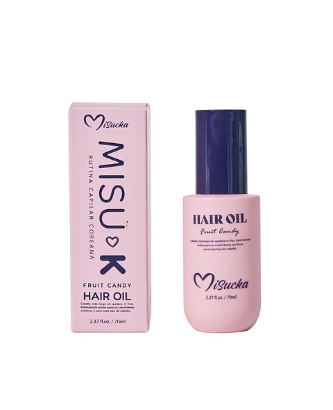 MISUCKA - Aceite Capilar Fruit Candy 70ml Rutina Capilar Koreana