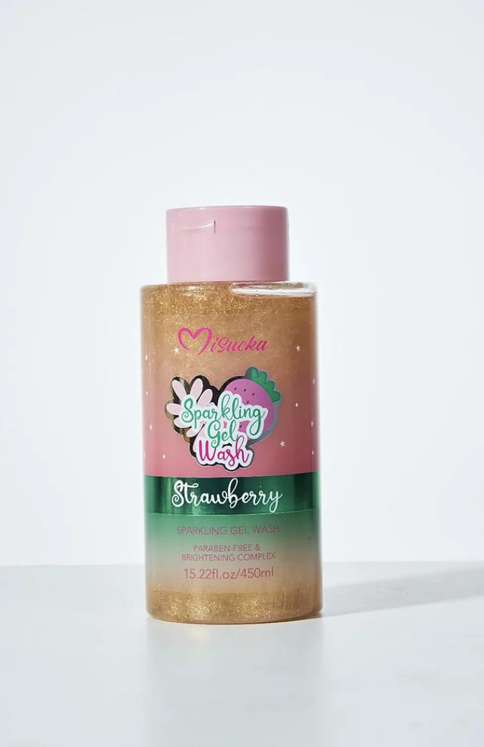 MISUCKA - Sparkling Gel Wash Strawberry 1