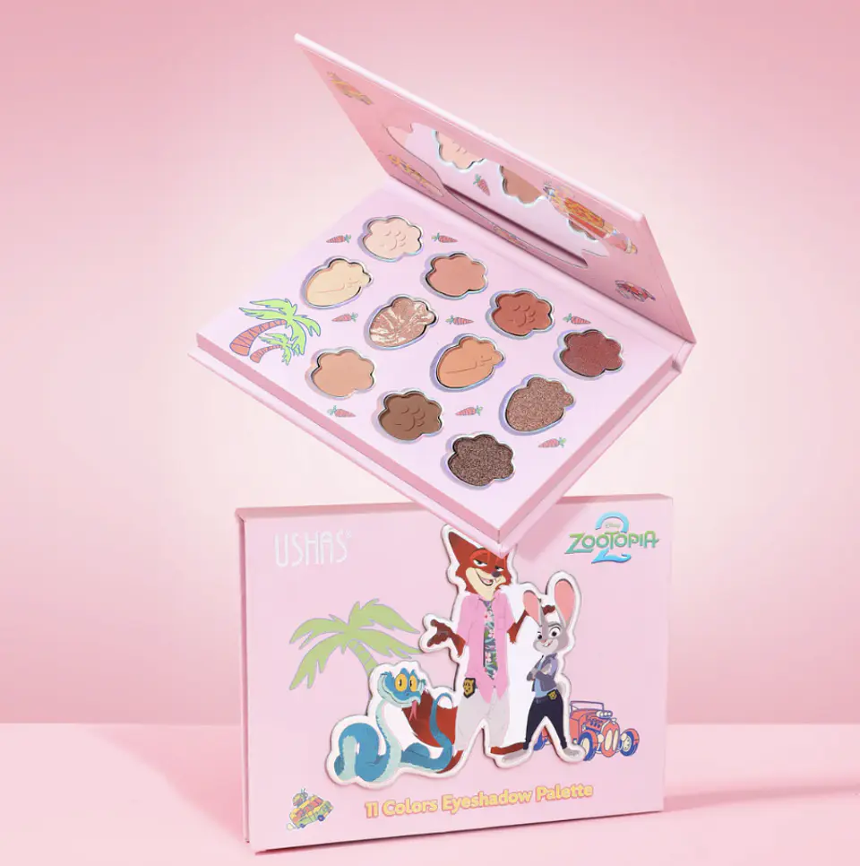 USHAS x ZOOTOPIA2丨11 Colors Eyeshadow Palette 2