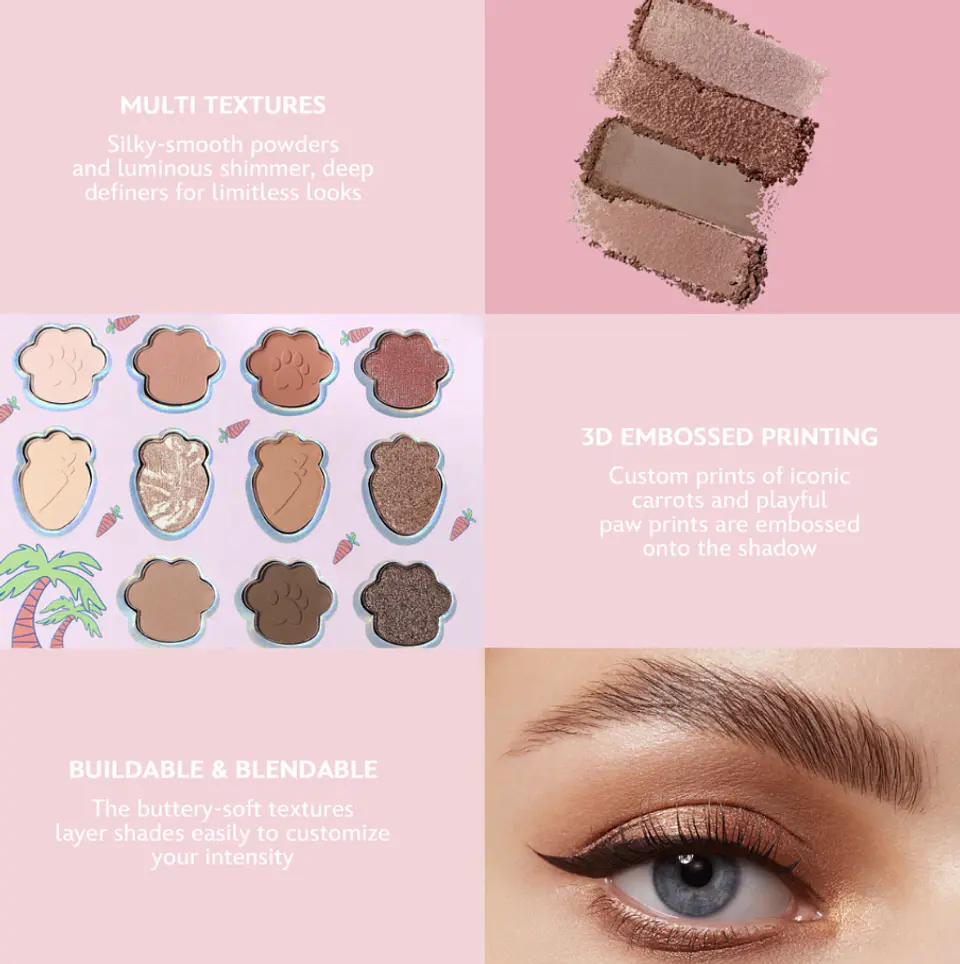 USHAS x ZOOTOPIA2丨11 Colors Eyeshadow Palette 3