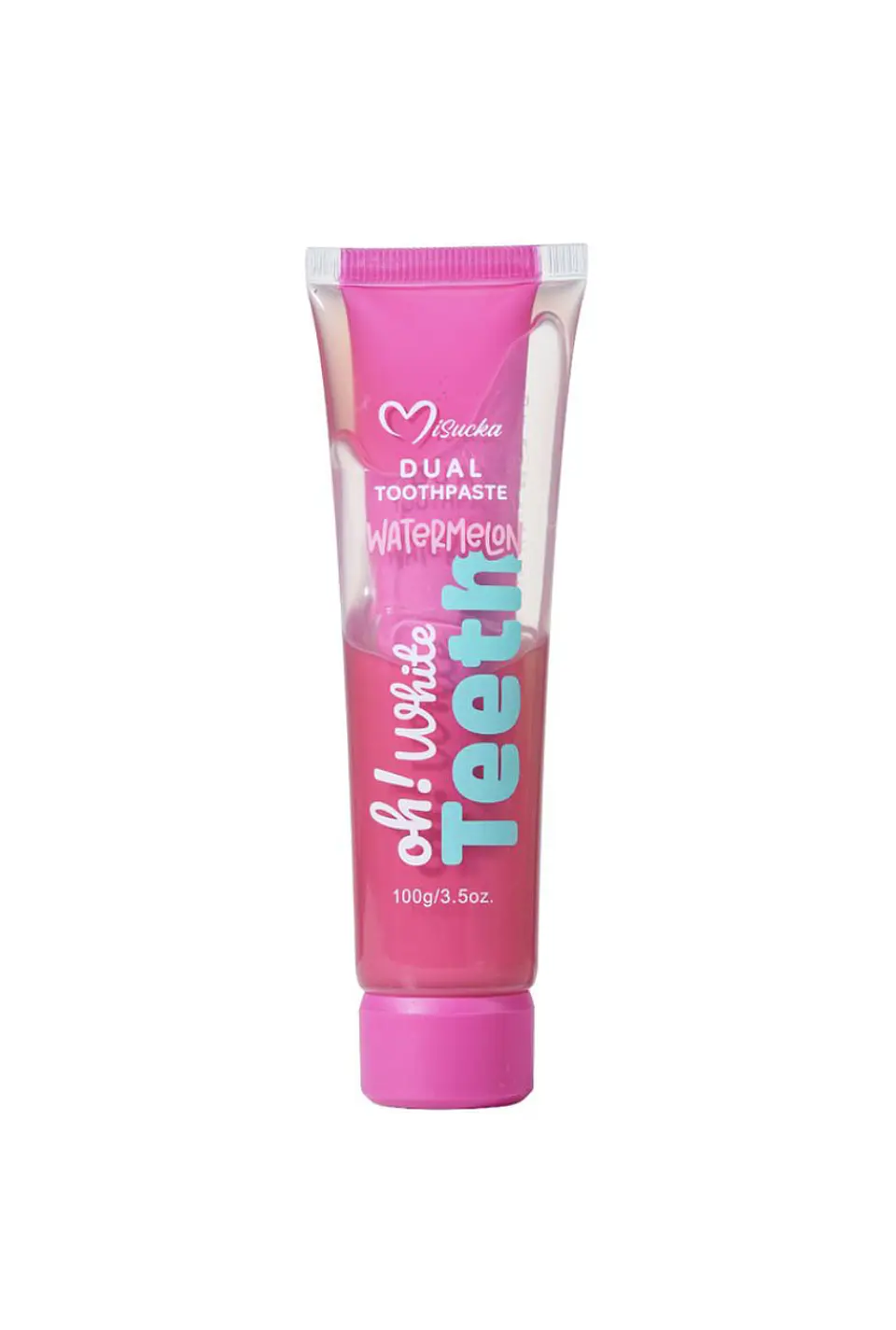 MISUCKA - Pasta Dental Dual Oh White Teeth Watermelon 1