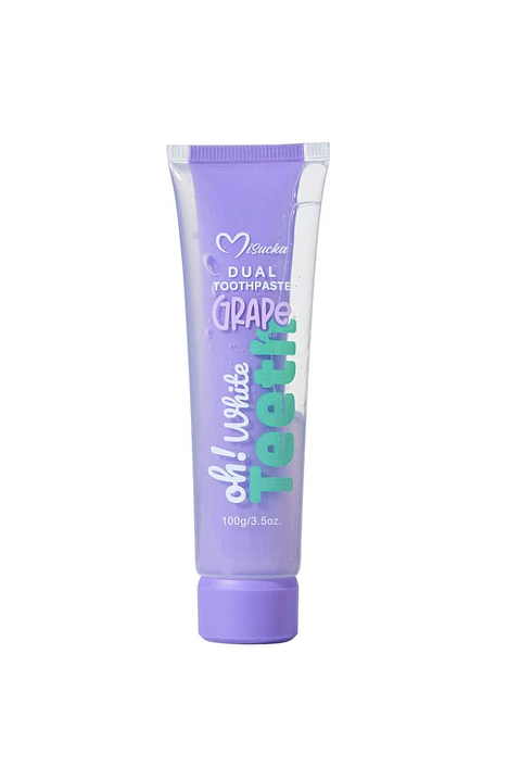 MISUCKA - Pasta Dental Dual Oh White Teeth Grape