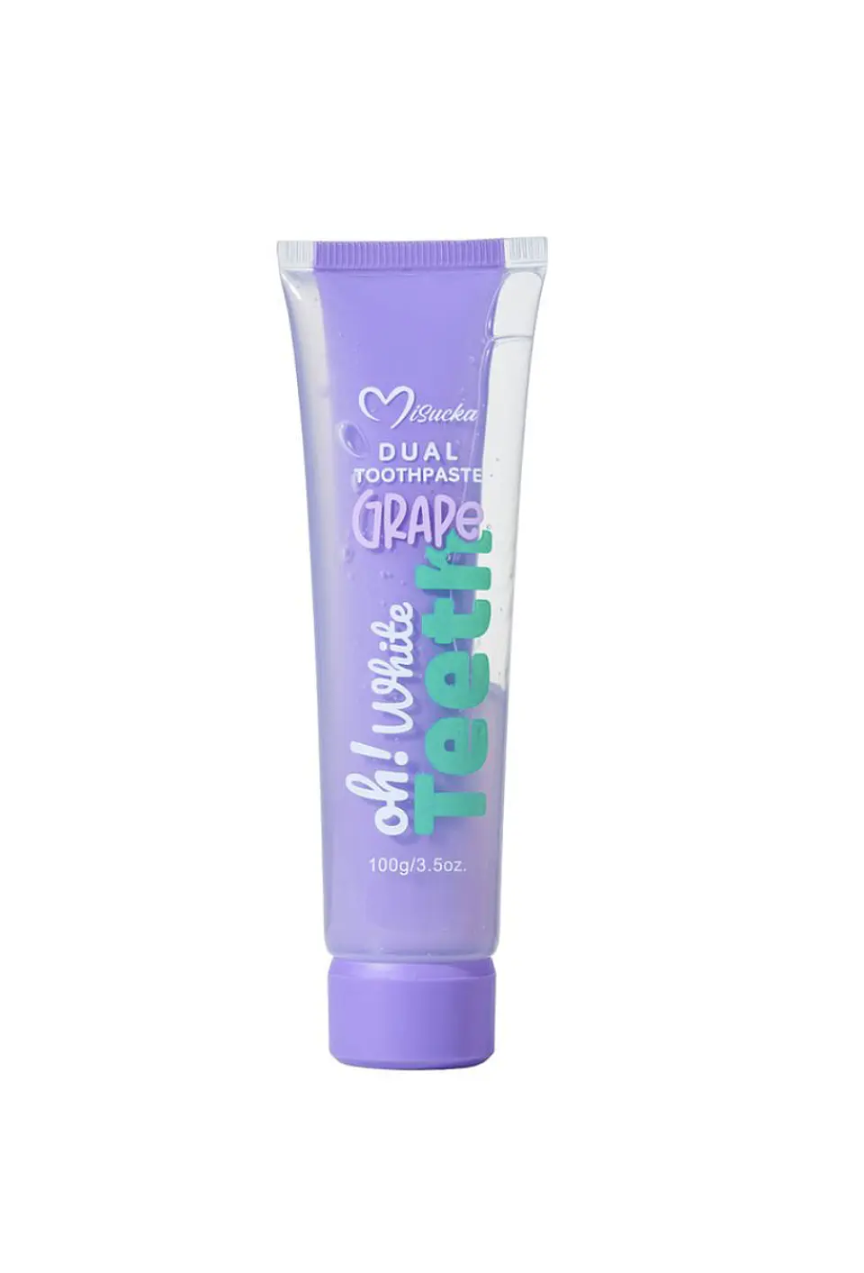 MISUCKA - Pasta Dental Dual Oh White Teeth Grape 1
