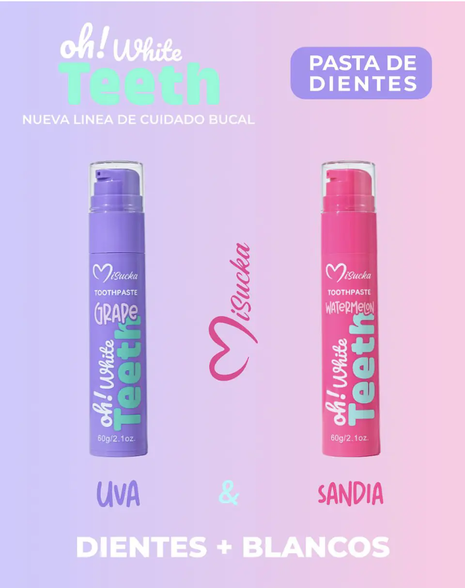 MISUCKA - Pasta Dental Oh White Teeth Watermelon 2