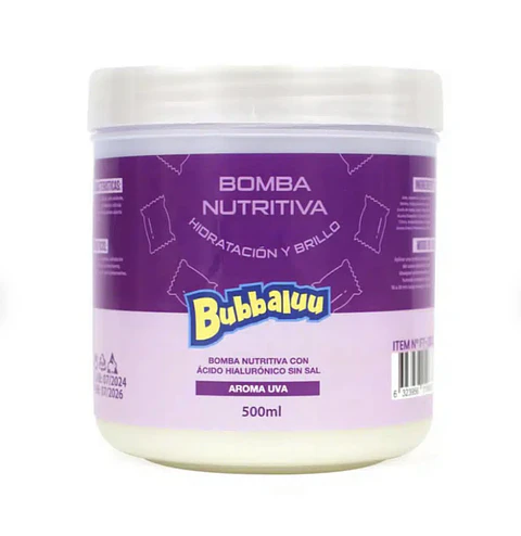 Bubbaluu - Bomba Nutritiva Uva 500ml