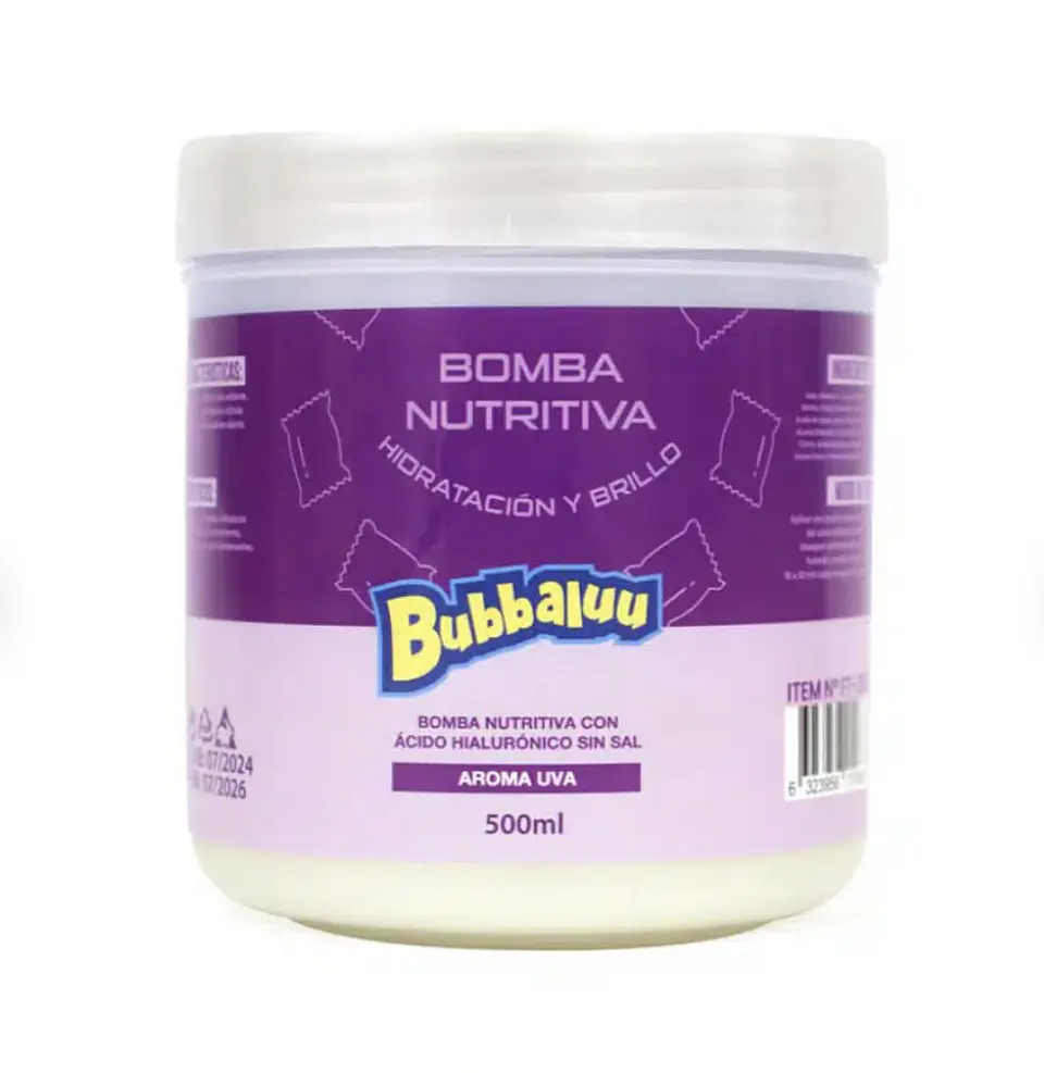 Bubbaluu - Bomba Nutritiva Uva 500ml 1
